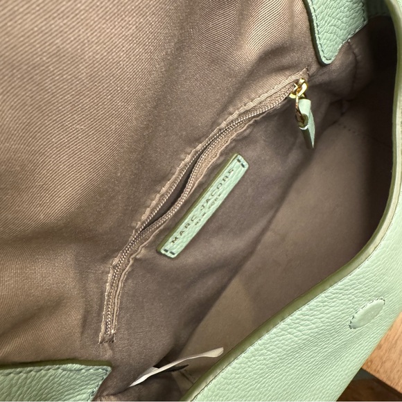 Like new Groove Leather Mini Messenger Bag in aqua - Picture 9 of 11